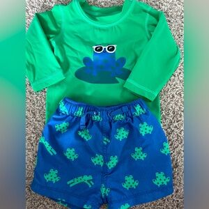 Baby boys 6-12 months Hanna Andersson swim set